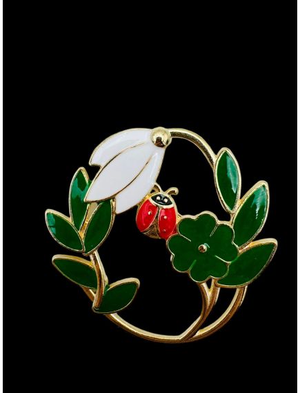 Brosa Martisor En-gros, marime mare, Ghiocel Norocos, editie 2024, 6×5cm Brosa Martisor En-gros, marime mare, Ghiocel Norocos, editie 2024, 6×5cm