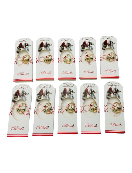 Set 20 Brose Martisor, ambalaj specific, Cosulet cu Ghiocei, model 2024, 14×5cm, en-gros Set 20 Brose Martisor, ambalaj specific, Cosulet cu Ghiocei, model 2024, 14×5cm, en-gros