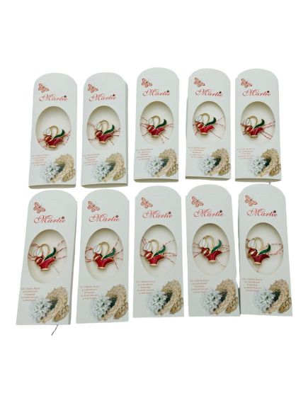 Set 20 Brose Martisor, ambalaj specific, Vaza cu Ghiocel, model 2024, 14×5cm, en-gros Set 20 Brose Martisor, ambalaj specific, Vaza cu Ghiocel, model 2024, 14×5cm, en-gros