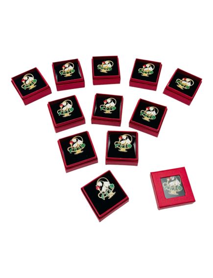 Set 24 Brose Martisor in cutiuta cu fereastra, 5×5cm, Cosulet cu Ghiocei, model 2024, en-gros Set 24 Brose Martisor in cutiuta cu fereastra, 5×5cm, Cosulet cu Ghiocei, model 2024, en-gros