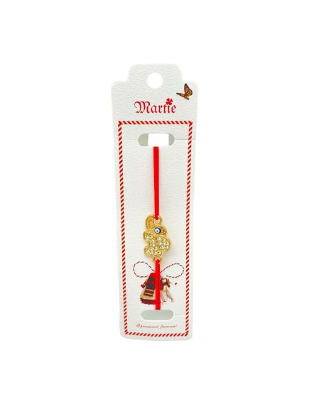 Set 24 de Bratari Martisor, Elefantel Norocos, snur rosu elastic, model 2024, en-gros Set 24 de Bratari Martisor, Elefantel Norocos, snur rosu elastic, model 2024, en-gros
