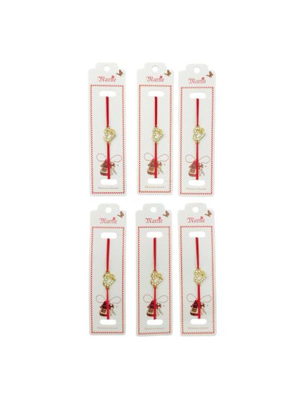 Set 24 de Bratari Martisor, True Love, snur rosu elastic, model 2024, en-gros Set 24 de Bratari Martisor, True Love, snur rosu elastic, model 2024, en-gros