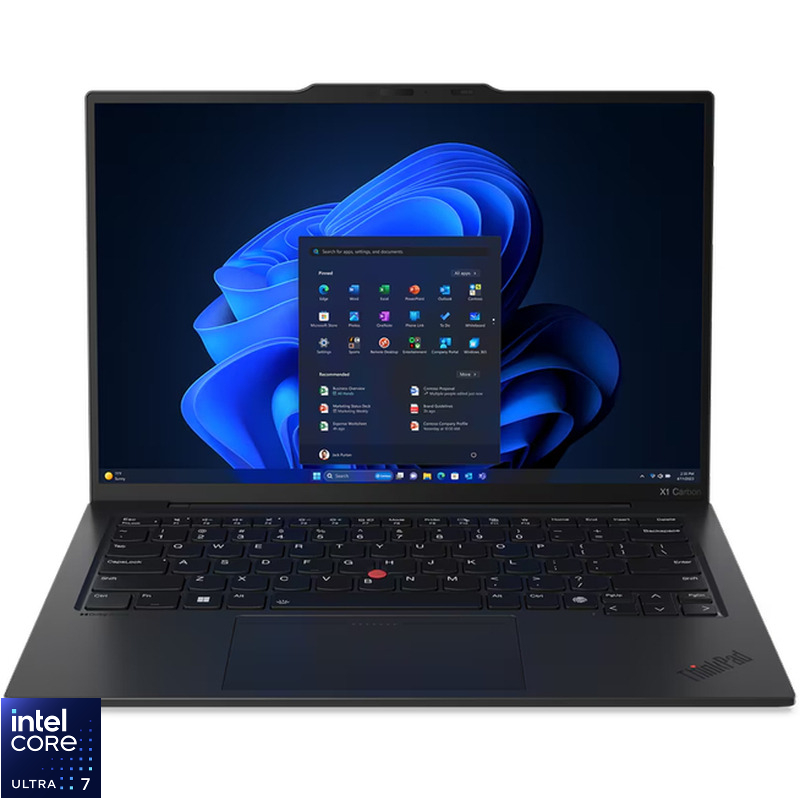 Ultrabook Lenovo 14'' ThinkPad X1 Carbon Gen 12, 2.8K OLED 120Hz Touch, Procesor Intel® Core™ Ultra 7 155U (12M Cache, up to 4.80 GHz), 32GB LPDDR5X, 1TB SSD, Intel Integrated Graphics, Win 11 Pro, Black, Paint Ultrabook Lenovo 14'' ThinkPad X1 Carbon Gen 12, 2.8K OLED 120Hz Touch, Procesor Intel® Core™ Ultra 7 155U (12M Cache, up to 4.80 GHz), 32GB LPDDR5X, 1TB SSD, Intel Integrated Graphics, Win 11 Pro, Black, Paint