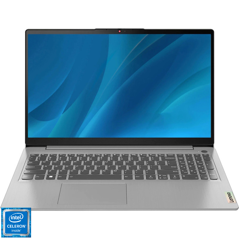 Laptop Lenovo 15.6'' IdeaPad 1 15IGL7, HD, Procesor Intel® Celeron® N4020 (4M Cache, up to 2.80 GHz), 8GB DDR4, 256GB SSD, GMA UHD 600, No OS, Cloud Grey Laptop Lenovo 15.6'' IdeaPad 1 15IGL7, HD, Procesor Intel® Celeron® N4020 (4M Cache, up to 2.80 GHz), 8GB DDR4, 256GB SSD, GMA UHD 600, No OS, Cloud Grey