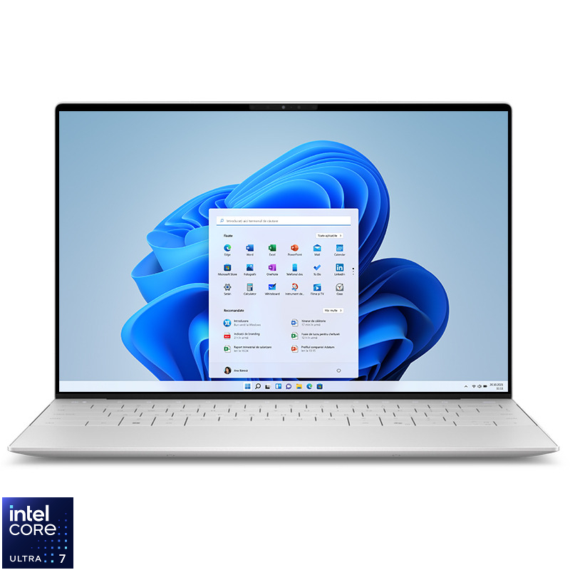 Ultrabook DELL 13.4'' XPS 13 9340, FHD+, Procesor Intel® Core™ Ultra 7 155H (24M Cache, up to 4.80 GHz), 32GB LPDDR5X, 1TB SSD, Intel Arc, Win 11 Pro, Platinum, 3Yr CIS Ultrabook DELL 13.4'' XPS 13 9340, FHD+, Procesor Intel® Core™ Ultra 7 155H (24M Cache, up to 4.80 GHz), 32GB LPDDR5X, 1TB SSD, Intel Arc, Win 11 Pro, Platinum, 3Yr CIS