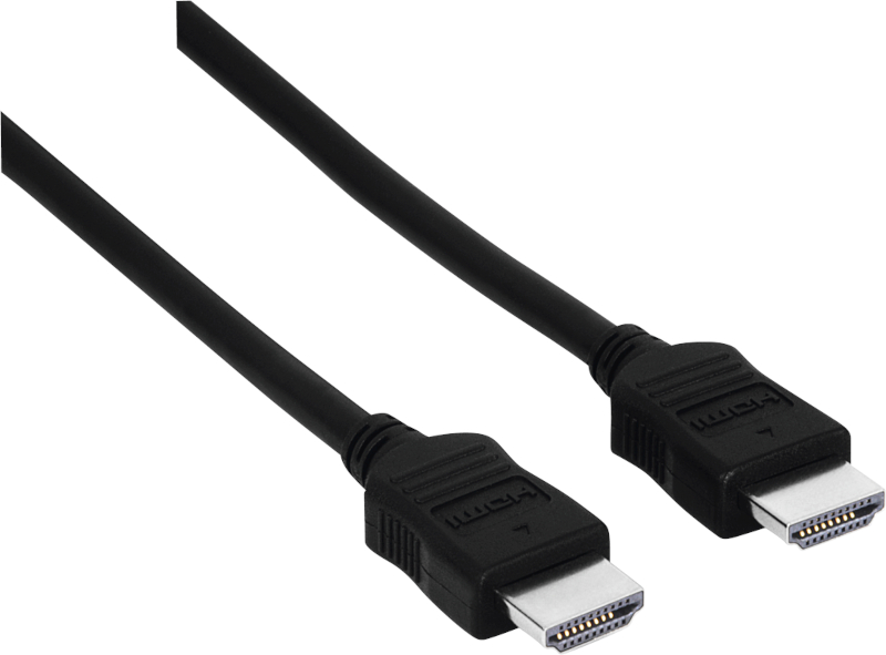 Cablu video Hama HDMI Male - HDMI Male, v1.4, 5 m, Negru