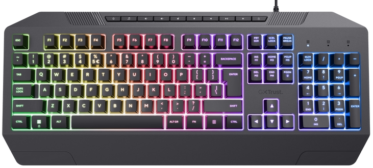 Tastatura Gaming Trust GXT 836 Evocx Black