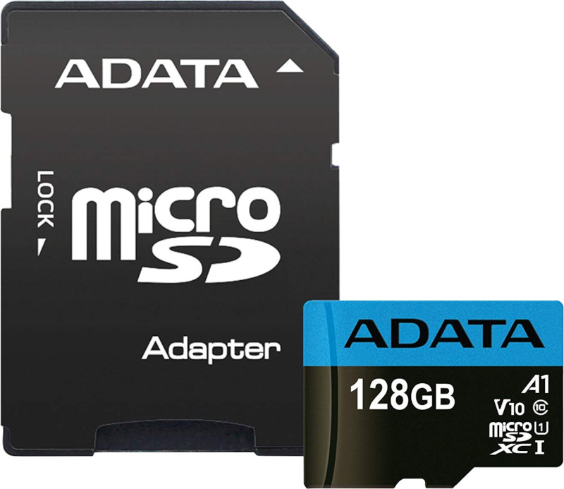 Card memorie ADATA Micro SDXC Clasa 10 UHS-I 128GB + Adapter SD