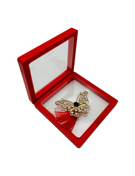 Brosa Martisor En-gros, Fluture Dragalas in cutie cu expunere 3D, 8.5×8.5×2cm Brosa Martisor En-gros, Fluture Dragalas in cutie cu expunere 3D, 8.5×8.5×2cm