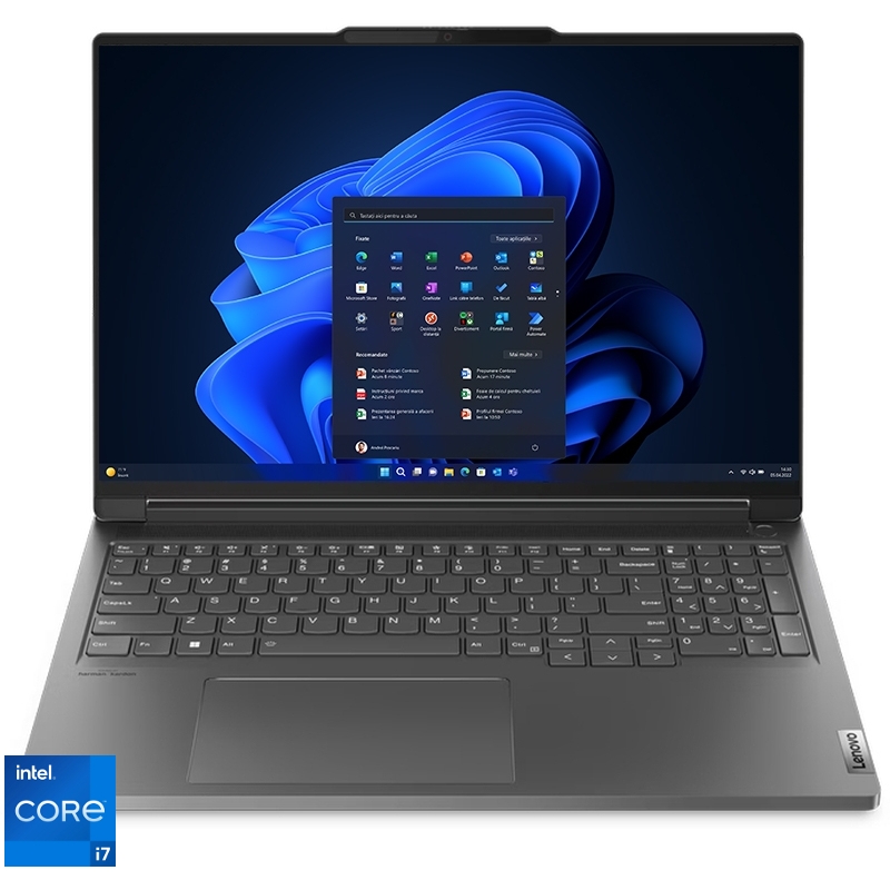 Laptop Lenovo 16'' ThinkBook 16p G4 IRH, 3.2K IPS 165Hz, Procesor Intel® Core™ i7-13700H (24M Cache, up to 5.00 GHz), 32GB DDR5, 1TB SSD, GeForce RTX 4060 8GB, Win 11 Pro, Storm Grey Laptop Lenovo 16'' ThinkBook 16p G4 IRH, 3.2K IPS 165Hz, Procesor Intel® Core™ i7-13700H (24M Cache, up to 5.00 GHz), 32GB DDR5, 1TB SSD, GeForce RTX 4060 8GB, Win 11 Pro, Storm Grey