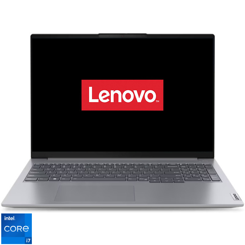 Laptop Lenovo 16'' ThinkBook 16 G6 IRL, WUXGA IPS, Procesor Intel® Core™ i7-13700H (24M Cache, up to 5.00 GHz), 32GB DDR5, 1TB SSD, Intel Iris Xe, No OS, Arctic Grey Laptop Lenovo 16'' ThinkBook 16 G6 IRL, WUXGA IPS, Procesor Intel® Core™ i7-13700H (24M Cache, up to 5.00 GHz), 32GB DDR5, 1TB SSD, Intel Iris Xe, No OS, Arctic Grey