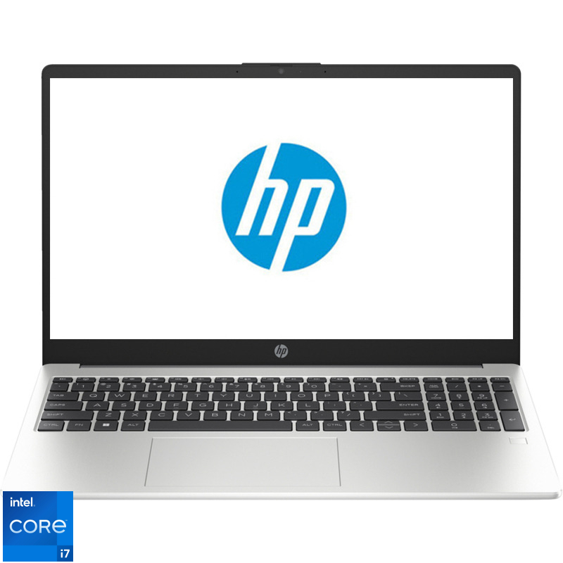Laptop HP 15.6" 250 G10, FHD, Procesor Intel® Core™ i7-1355U (12M Cache, up to 5.00 GHz), 8GB DDR4, 512GB SSD, Intel Iris Xe, Free DOS, Turbo Silver Laptop HP 15.6" 250 G10, FHD, Procesor Intel® Core™ i7-1355U (12M Cache, up to 5.00 GHz), 8GB DDR4, 512GB SSD, Intel Iris Xe, Free DOS, Turbo Silver