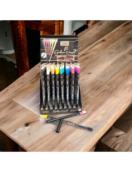 Creion dermatograf pentru ochi si buze RETRACTABIL Burete blending Creion dermatograf pentru ochi si buze RETRACTABIL Burete blending