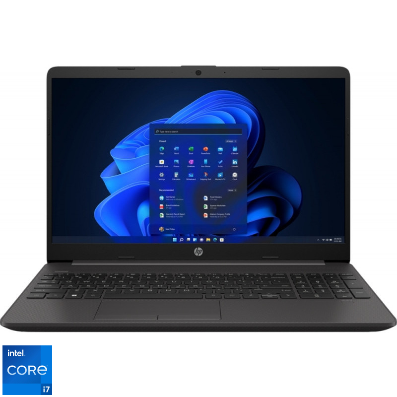 Laptop HP 15.6" 250 G9, FHD, Procesor Intel® Core™ i7-1255U (12M Cache, up to 4.70 GHz), 16GB DDR4, 512GB SSD, Intel Iris Xe, Win 11 Pro, Dark Ash Silver Laptop HP 15.6" 250 G9, FHD, Procesor Intel® Core™ i7-1255U (12M Cache, up to 4.70 GHz), 16GB DDR4, 512GB SSD, Intel Iris Xe, Win 11 Pro, Dark Ash Silver