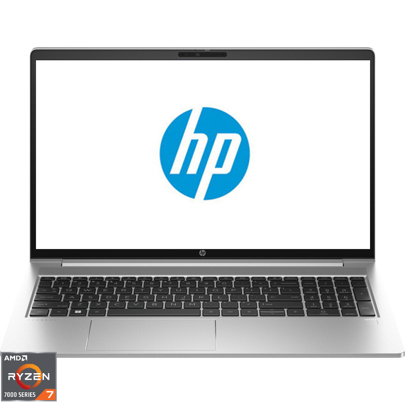 Laptop HP 15.6'' ProBook 455 G10, FHD, Procesor AMD Ryzen™ 7 7730U (16M Cache, up to 4.5 GHz), 8GB DDR4, 512GB SSD, Radeon, Free DOS, Silver Laptop HP 15.6'' ProBook 455 G10, FHD, Procesor AMD Ryzen™ 7 7730U (16M Cache, up to 4.5 GHz), 8GB DDR4, 512GB SSD, Radeon, Free DOS, Silver