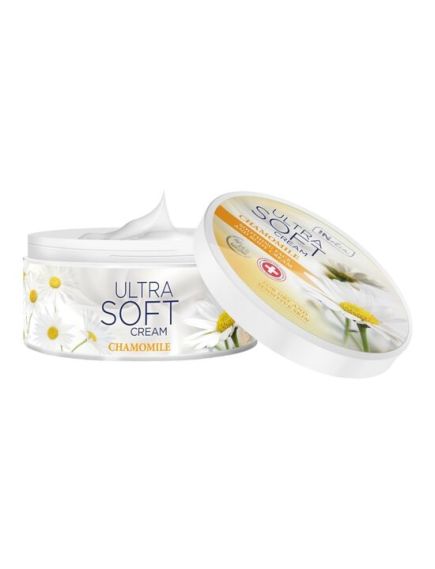 Crema pentru fata si corp, Inelia, Ultra Soft, Efect calmant, extract de Musetel, 200ml Engros Crema pentru fata si corp, Inelia, Ultra Soft, Efect calmant, extract de Musetel, 200ml Engros