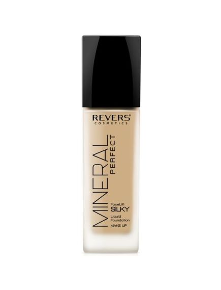 Fond de ten fluid cu pompita, Mineral Perfect, Revers, 40ml, nr. 21, natural Engros Fond de ten fluid cu pompita, Mineral Perfect, Revers, 40ml, nr. 21, natural Engros