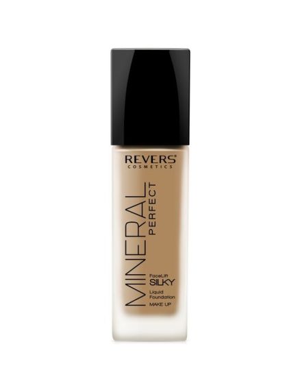 Fond de ten fluid cu pompita, Mineral Perfect, Revers, 40ml, nr 24, bronz Engros Fond de ten fluid cu pompita, Mineral Perfect, Revers, 40ml, nr 24, bronz Engros