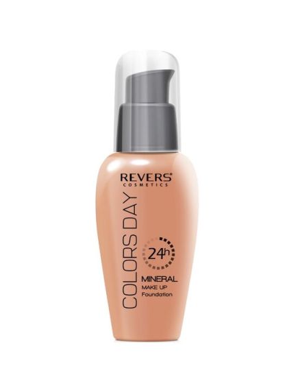 Fond de ten hidratant, acoperire medie, Colors Day, Revers, 50ml, nr 33, piersica Engros Fond de ten hidratant, acoperire medie, Colors Day, Revers, 50ml, nr 33, piersica Engros