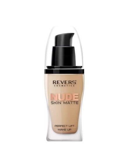 Fond de ten matifiant, Nude Skin Matte Perfect, Revers, 30ml, Nr 50 Natural Engros Fond de ten matifiant, Nude Skin Matte Perfect, Revers, 30ml, Nr 50 Natural Engros