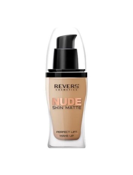 Fond de ten matifiant, Nude Skin Matte Perfect, Revers, 30ml, Nr 52 Bej Engros Fond de ten matifiant, Nude Skin Matte Perfect, Revers, 30ml, Nr 52 Bej Engros