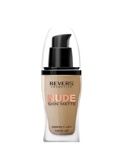 Fond de ten matifiant, Nude Skin Matte Perfect, Revers, 30ml, Nr 53 Bronze Engros Fond de ten matifiant, Nude Skin Matte Perfect, Revers, 30ml, Nr 53 Bronze Engros