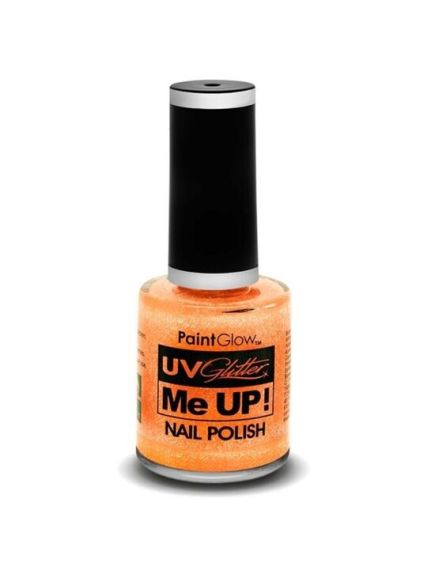 Lac de unghii cu sclipici, stralucitor in lumina UV, Glitter Me Up! UV, A38 Peach Paradise Engros Lac de unghii cu sclipici, stralucitor in lumina UV, Glitter Me Up! UV, A38 Peach Paradise Engros