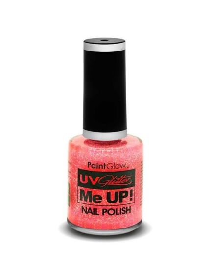Lac de unghii cu sclipici, stralucitor in lumina UV, Glitter Me Up! UV, A42 Champagne Pink Engros Lac de unghii cu sclipici, stralucitor in lumina UV, Glitter Me Up! UV, A42 Champagne Pink Engros