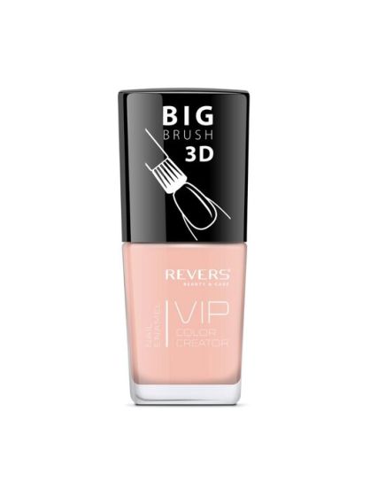 Lac de unghii Vip, 3D, Revers, crem, nude, mat, 12 ml, Nr 026 Engros Lac de unghii Vip, 3D, Revers, crem, nude, mat, 12 ml, Nr 026 Engros
