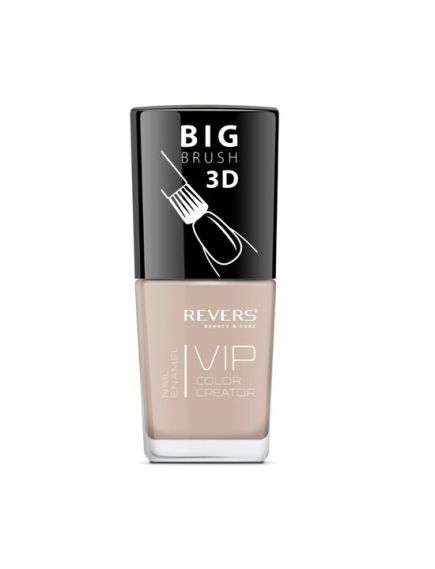 Lac de unghii Vip, 3D, Revers, crem, nude, mat, 12 ml, Nr 054 Engros Lac de unghii Vip, 3D, Revers, crem, nude, mat, 12 ml, Nr 054 Engros