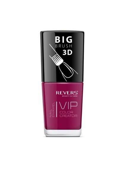 Lac de unghii Vip, 3D, Revers, rosu inchis, 12 ml, Nr 034 - mat Engros Lac de unghii Vip, 3D, Revers, rosu inchis, 12 ml, Nr 034 - mat Engros
