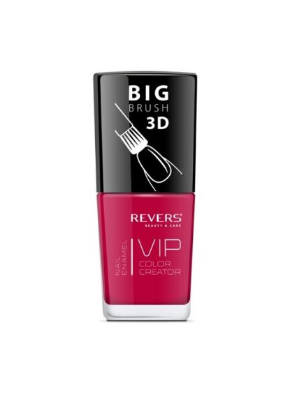 Lac de unghii Vip, 3D, Revers, rosu inchis, 12 ml, Nr 084 - mat Engros Lac de unghii Vip, 3D, Revers, rosu inchis, 12 ml, Nr 084 - mat Engros