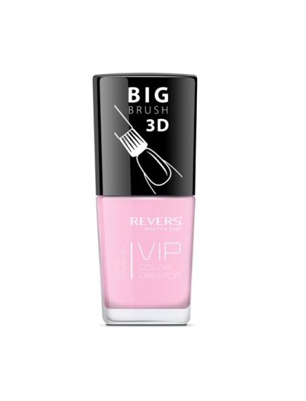 Lac de unghii Vip, 3D, Revers, roz nude, mat, 12 ml, Nr 025 Engros Lac de unghii Vip, 3D, Revers, roz nude, mat, 12 ml, Nr 025 Engros
