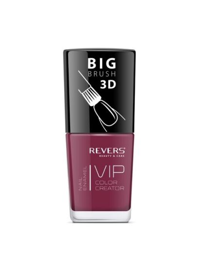 Lac de unghii Vip, 3D, Revers, visiniu, mat, 12 ml, Nr 013 Engros Lac de unghii Vip, 3D, Revers, visiniu, mat, 12 ml, Nr 013 Engros