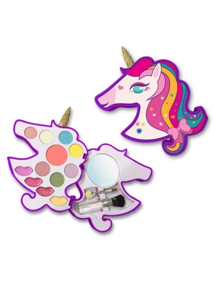 Trusa de machiaj pentru fetite, multicolora, 7.15 gr., forma Unicorn Engros Trusa de machiaj pentru fetite, multicolora, 7.15 gr., forma Unicorn Engros