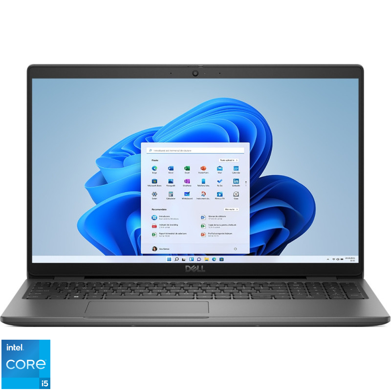 Laptop DELL 15.6'' Latitude 3540, FHD, Procesor Intel® Core™ i5-1335U (12M Cache, up to 4.60 GHz), 8GB DDR4, 512GB SSD, Intel Iris Xe, Win 11 Pro, 3Yr ProSupport Laptop DELL 15.6'' Latitude 3540, FHD, Procesor Intel® Core™ i5-1335U (12M Cache, up to 4.60 GHz), 8GB DDR4, 512GB SSD, Intel Iris Xe, Win 11 Pro, 3Yr ProSupport
