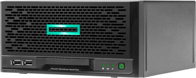 Server HP ProLiant MicroServer Gen10 Plus v2, Procesor Intel® Xeon® E-2314 2.8GHz Rocket Lake, 16GB UDIMM RAM, no HDD, 4x LFF