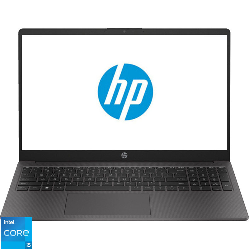 Laptop HP 15.6" 250 G10, FHD, Procesor Intel® Core™ i5-1335U (12M Cache, up to 4.60 GHz), 8GB DDR4, 512GB SSD, Intel Iris Xe, Free DOS, Dark Ash Silver Laptop HP 15.6" 250 G10, FHD, Procesor Intel® Core™ i5-1335U (12M Cache, up to 4.60 GHz), 8GB DDR4, 512GB SSD, Intel Iris Xe, Free DOS, Dark Ash Silver