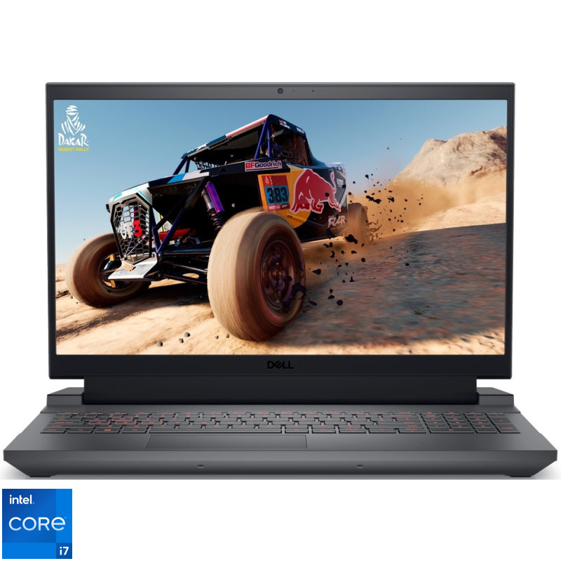 Laptop DELL Gaming 15.6'' G15 5530, FHD 165Hz, Procesor Intel® Core™ i7-13650HX (24M Cache, up to 4.90 GHz), 16GB DDR5, 512GB SSD, GeForce RTX 4060 8GB, Win 11 Pro, Dark Shadow Gray, 3Yr BOS Laptop DELL Gaming 15.6'' G15 5530, FHD 165Hz, Procesor Intel® Core™ i7-13650HX (24M Cache, up to 4.90 GHz), 16GB DDR5, 512GB SSD, GeForce RTX 4060 8GB, Win 11 Pro, Dark Shadow Gray, 3Yr BOS