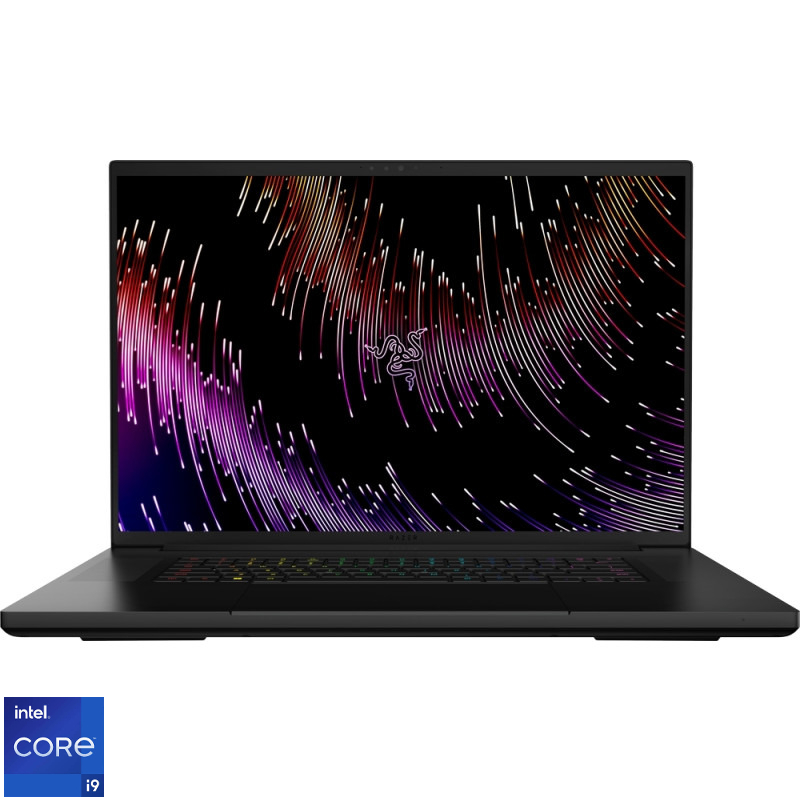 Laptop Razer Gaming 18'' Blade 18, QHD+ 240Hz, Procesor Intel® Core™ i9-13950HX (36M Cache, up to 5.50 GHz), 32GB DDR5, 1TB SSD, GeForce RTX 4080 12GB, Win 11 Home, Black Laptop Razer Gaming 18'' Blade 18, QHD+ 240Hz, Procesor Intel® Core™ i9-13950HX (36M Cache, up to 5.50 GHz), 32GB DDR5, 1TB SSD, GeForce RTX 4080 12GB, Win 11 Home, Black