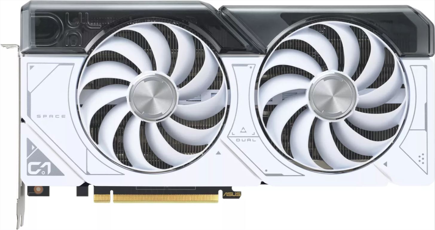 Placa video ASUS GeForce RTX 4070 DUAL OC White Edition 12GB GDDR6X 192-bit DLSS 3.0