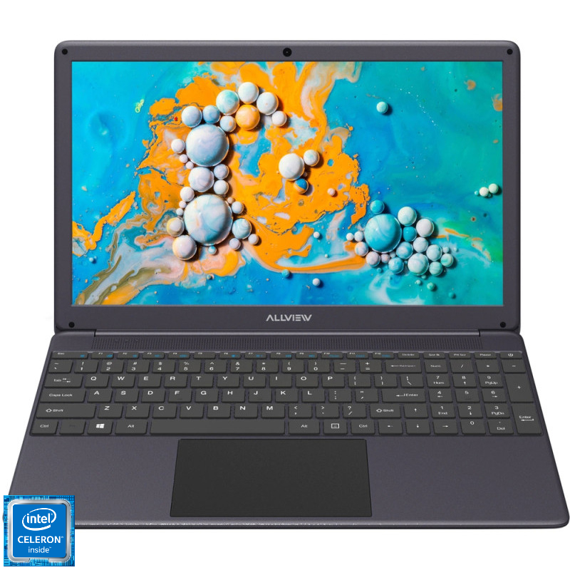 Laptop Allview 15.6'' AllBook J, FHD, Procesor Intel® Celeron® J4125 (4M Cache, up to 2.70 GHz), 8GB DDR4, 256GB SSD, GMA UHD 600, Linux, Grey Laptop Allview 15.6'' AllBook J, FHD, Procesor Intel® Celeron® J4125 (4M Cache, up to 2.70 GHz), 8GB DDR4, 256GB SSD, GMA UHD 600, Linux, Grey