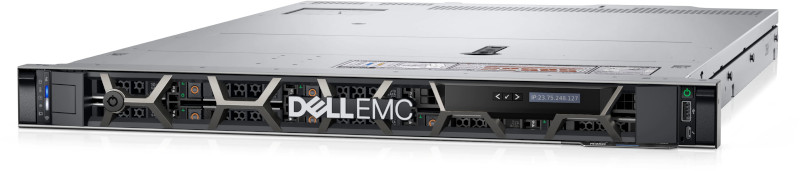 Server DELL PowerEdge R450 1U, Procesor Intel® Xeon® Silver 4310 2.1GHz Ice Lake, 16GB RDIMM RAM, 1x 480GB SATA 6G SSD, PERC H755, 4x Hot Plug LFF