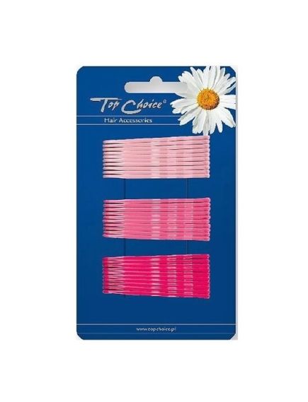 Agrafe pentru par, set cu 3 nuante de roz, Top Choice, 30buc Engros Agrafe pentru par, set cu 3 nuante de roz, Top Choice, 30buc Engros