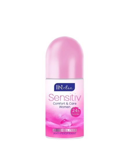 Antiperspirant Roll On, pentru femei, Inelia, Revers, Sensitive, 50ml Engros Antiperspirant Roll On, pentru femei, Inelia, Revers, Sensitive, 50ml Engros