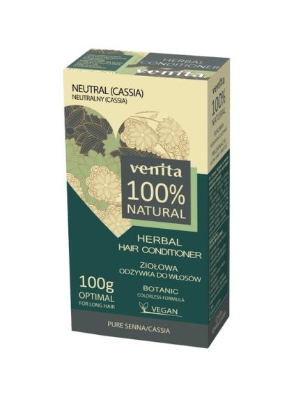 Balsam pentru par Neutral, pe baza de plante, 100% Natural, Venita Bio, 100g Engros Balsam pentru par Neutral, pe baza de plante, 100% Natural, Venita Bio, 100g Engros