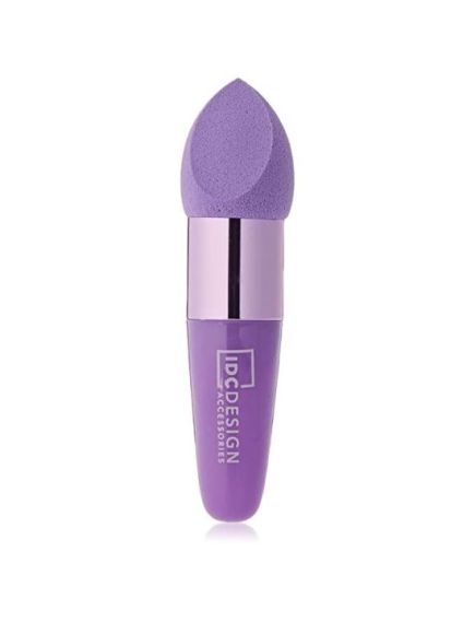 Burete makeup cu maner, pentru fondul de ten IDC Institute, pastel 6231R Engros Burete makeup cu maner, pentru fondul de ten IDC Institute, pastel 6231R Engros