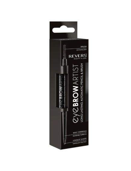 Contur sprancene automat, tip marker, cu pensula speciala, Eye Brow Artist, Revers, negru Engros Contur sprancene automat, tip marker, cu pensula speciala, Eye Brow Artist, Revers, negru Engros