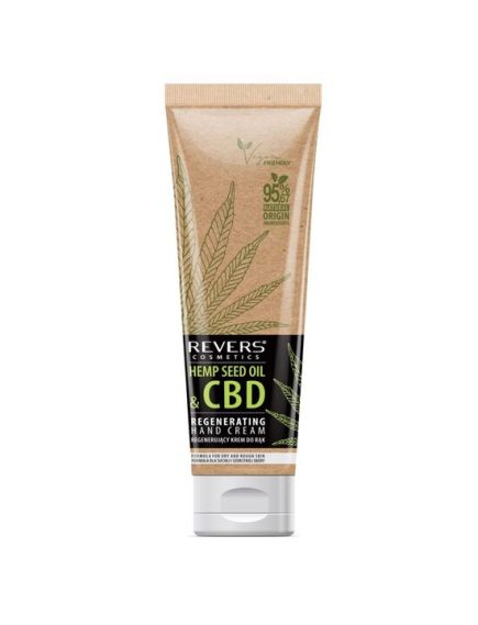 Crema regeneranta pentru maini, cu ulei de canepa CBD, Revers, 100ml Engros Crema regeneranta pentru maini, cu ulei de canepa CBD, Revers, 100ml Engros