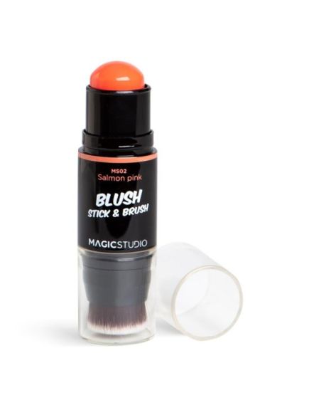 Fard de obraz Shaky Blush & Brush, Nr 2 Salmon Pink, Magic Studio 50583, 4,5 g Engros Fard de obraz Shaky Blush & Brush, Nr 2 Salmon Pink, Magic Studio 50583, 4,5 g Engros
